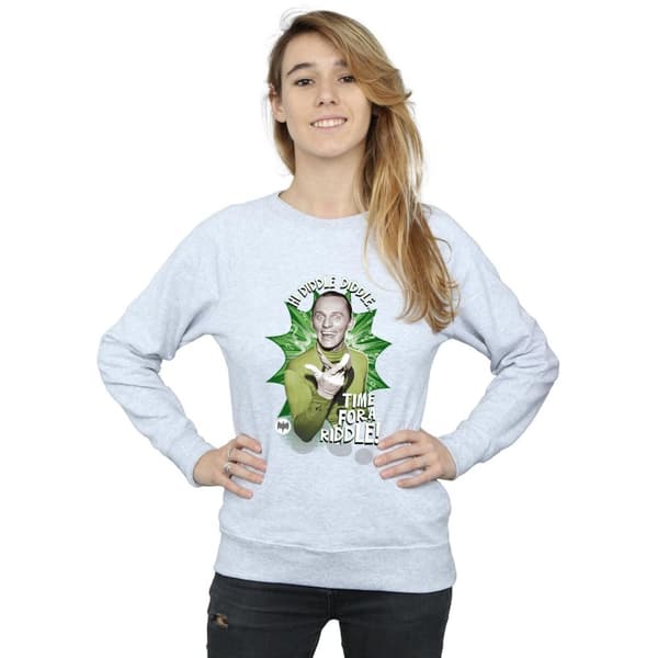 DC Comics Damtröja - Batman TV Series The Riddler Time for a Riddle