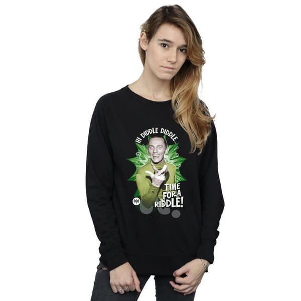 DC Comics Damtröja - Batman TV Series The Riddler Time for a Riddle