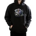 Miniatyrbilde 3 av 5: DC Comics Mens Batman TV Series Bat Bike Hoodie