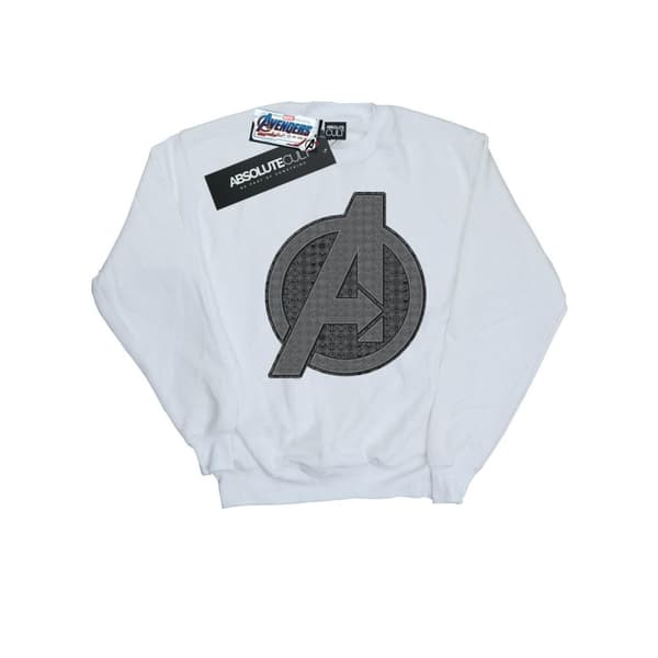 Marvel Mens Avengers Endgame Iconic Logo Sweatshirt