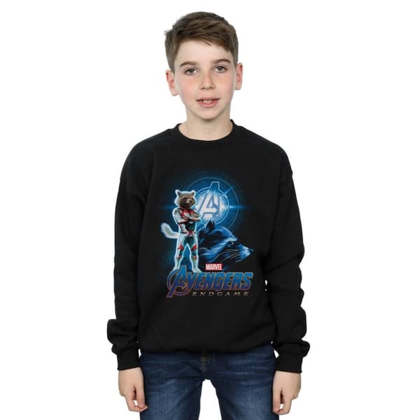 Marvel Pojkar Avengers Endgame Rocket Team Dräkt Sweatshirt