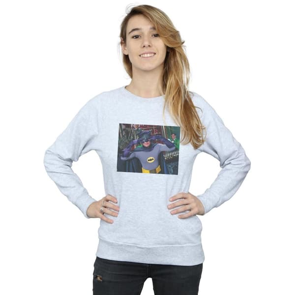 DC Comics Dam/kvinnor Batman TV Series Batdance Photo Sweatshirt