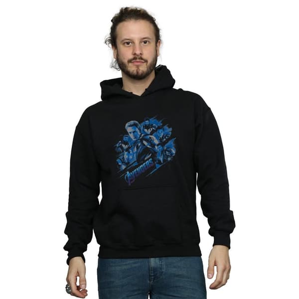 Marvel Mens Avengers Endgame Hero Flash Hoodie