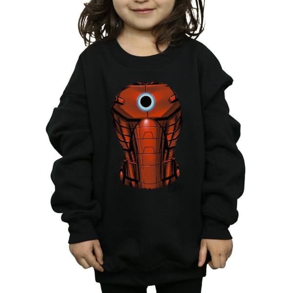 Marvel Sweatshirt med bröstsprängning från Iron Man för flickor