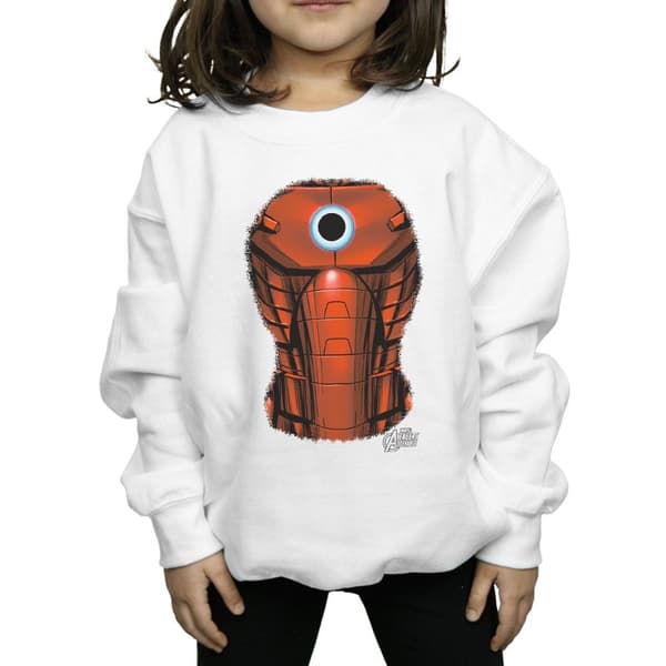 Marvel Sweatshirt med bröstsprängning från Iron Man för flickor