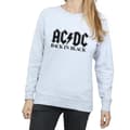 Miniatyrbild 3 av 5: AC/DC Dam/Tjej Back in Black - Sweatshirt med logotyp
