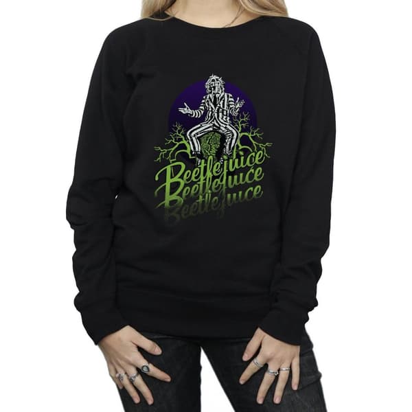 Beetlejuice Sweatshirt - Faded Pose - dam/dam
