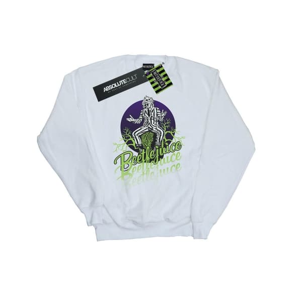 Beetlejuice Womens/Ladies Faded Pose Sweatshirt