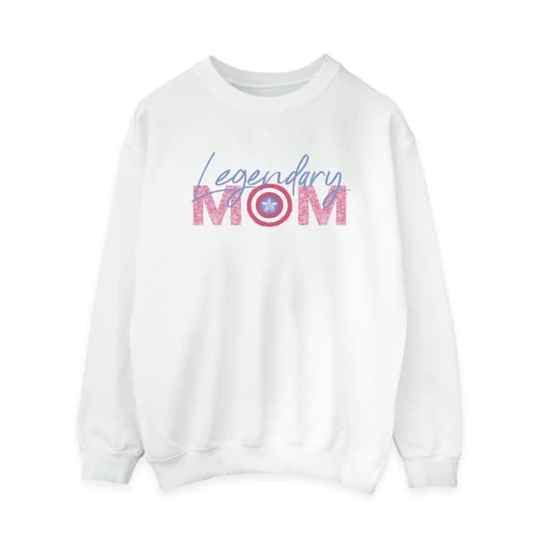 Marvel Womens/Ladies Avengers Captain America Mum Sweatshirt