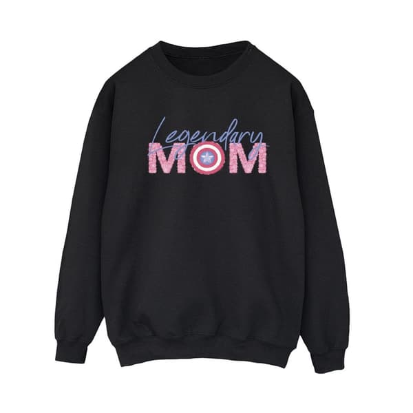 Marvel Womens/Ladies Avengers Captain America Mum Sweatshirt