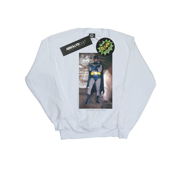 DC Comics Batman TV Series Contemplative Pose Sweatshirt - herr