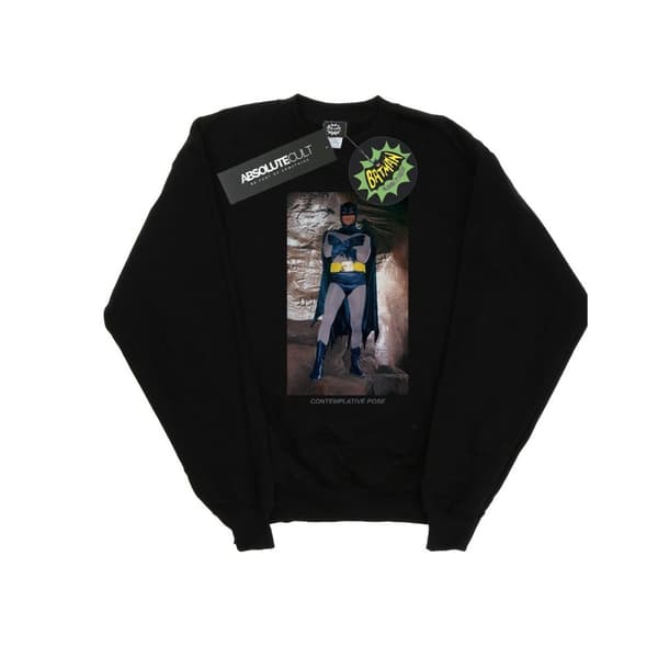 DC Comics Batman TV Series Contemplative Pose Sweatshirt - herr