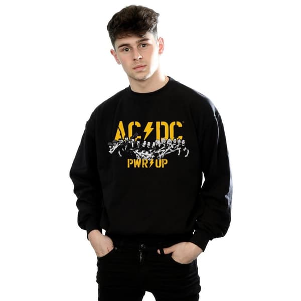 AC/DC PWR UP Portrait Motion Sweatshirt för herrar