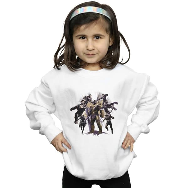 Marvel Girls Avengers Endgame Vs Thanos Sweatshirt