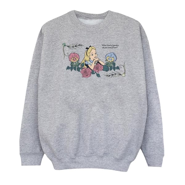 Disney Sweatshirt - Alice i underlandet - vilken typ av trädgård