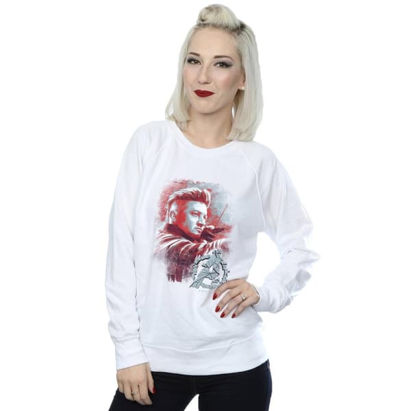 Marvel Womens/Ladies Avengers Endgame Hawkeye Brushed Sweatshirt