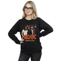 Miniatyrbillede 2 af 3: ACDC Womens/Ladies Highway To Hell Group Sweatshirt