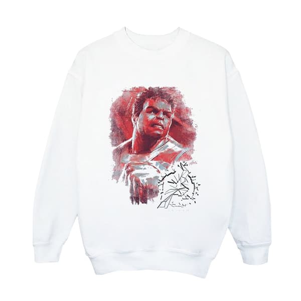 Marvel Dam/Tjej Avengers Endgame Hulk Borstad Sweatshirt