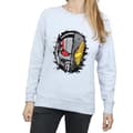 Miniatyrbillede 3 af 5: Marvel Womens/Ladies Ant-Man Split Helmet Sweatshirt