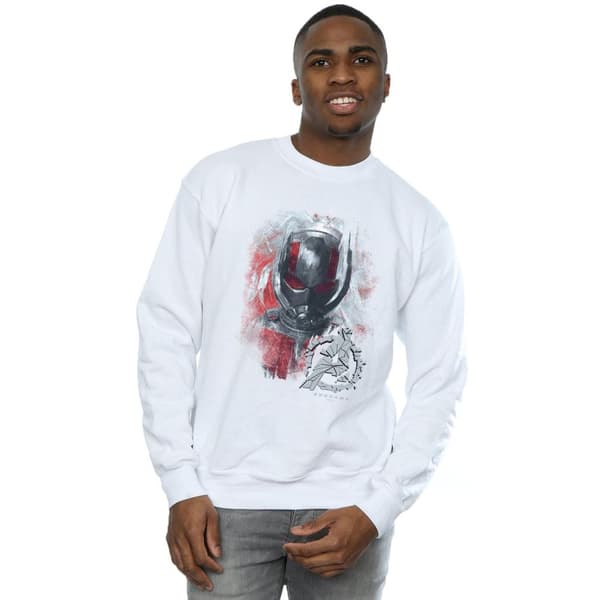 Marvel Mens Avengers Endgame Ant-Man Borstad Sweatshirt