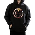 Miniatyrbilde 3 av 5: Marvel Mens Iron Man Montage Symbol Hoodie