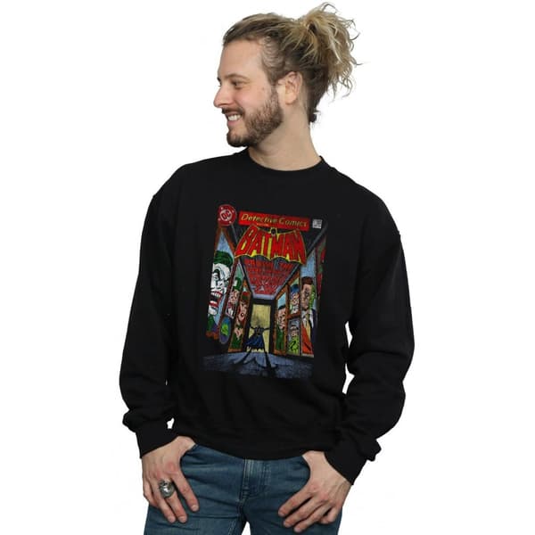 DC Comics Mens Batman Rogues Gallery Cover Sweatshirt