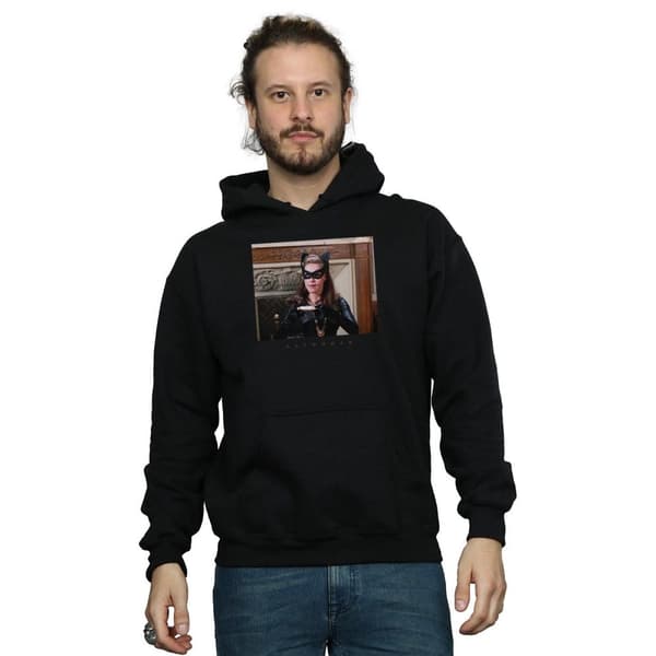 DC Comics Mens Batman TV Series Catwoman Photo Hoodie