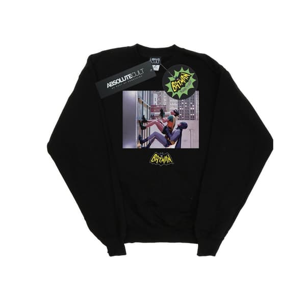 DC Comics Batman TV Series Skyscraper Climb Sweatshirt för herrar