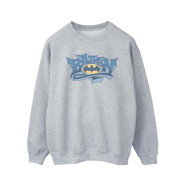 DC Comics Batman Graffiti Logo Sweatshirt för herrar
