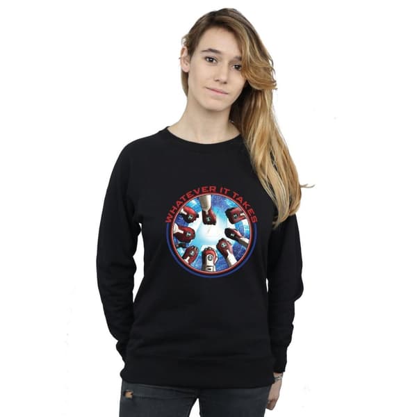 Marvel Dam/kvinnor Avengers Endgame Whatever It Takes Fists Sweatshirt