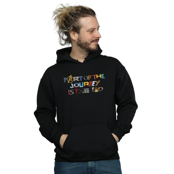 Marvel Mens Avengers Endgame Part Of The Journey Hoodie