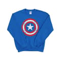 Miniatyrbild 1 av 3: Marvel Girls Avengers Captain America Sweatshirt med repad sköld