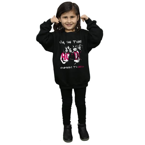 AC/DC Girls I´m On The Highway To Hell Sweatshirt