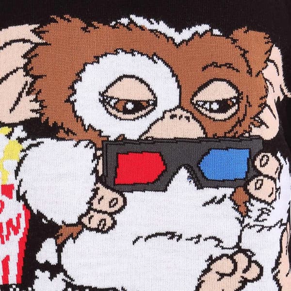 Gremlins Unisex Adult Gizmo Popcorn Knitted Sweatshirt