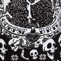 Pikkukuva 3 / 3: Corpse Bride Unisex Adult Skulls Knitted Sweatshirt