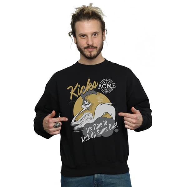 Looney Tunes Mens Road Runner Kicks Sweatshirt
