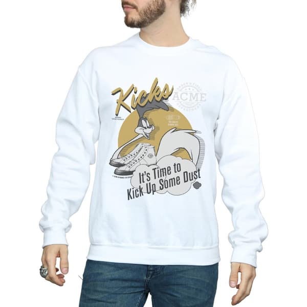 Looney Tunes Mens Road Runner Kicks Sweatshirt