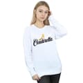 Miniatyrbild 2 av 3: Disney Sweatshirt med Cinderella Shoe-logotyp för kvinnor/damer