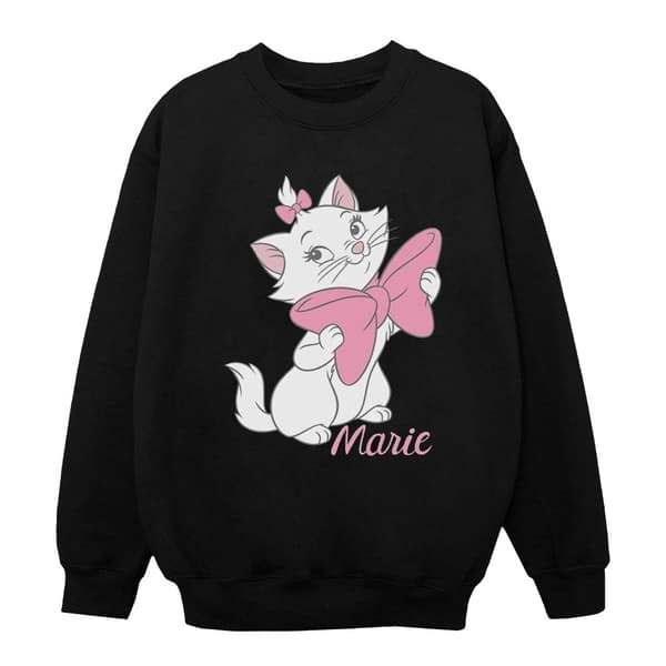 Disney Aristocats Marie Bow Sweatshirt för flickor
