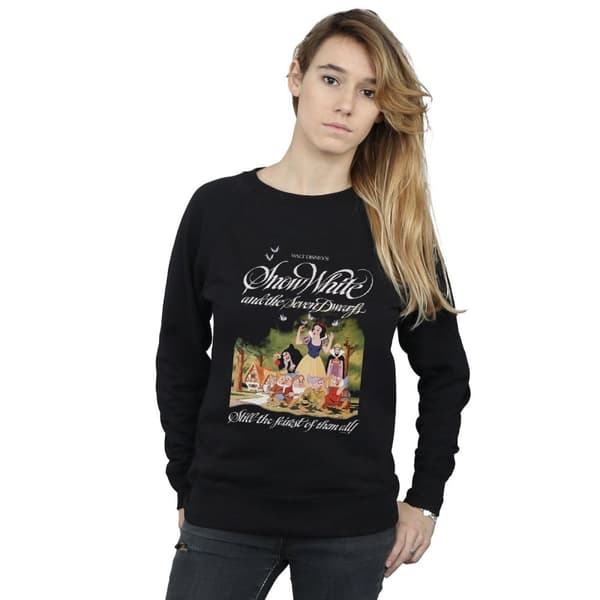 Disney Womens/Ladies Snow White And The Seven Dwarfs Sweatshirt