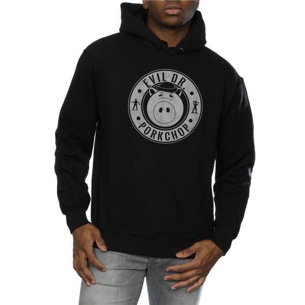 Disney Mens Toy Story Evil Dr Pork Chop Hoodie