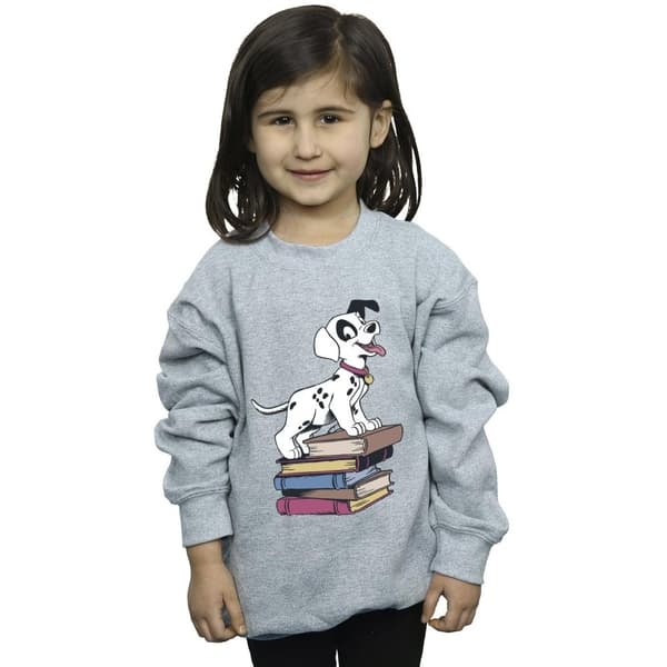 Disney Girls 101 Dalmatians Books Sweatshirt