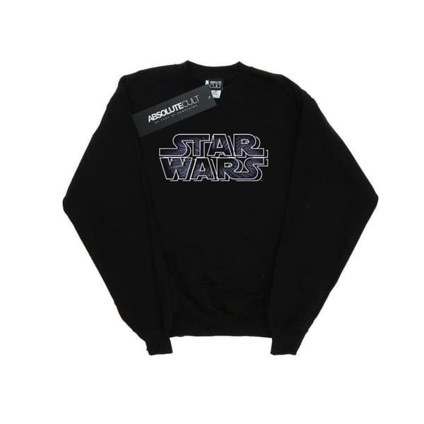 Star Wars Boys Hyperspace Logo Sweatshirt Black 12-13 Years