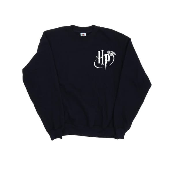 Harry Potter Mens Logo Pocket Sweatshirt