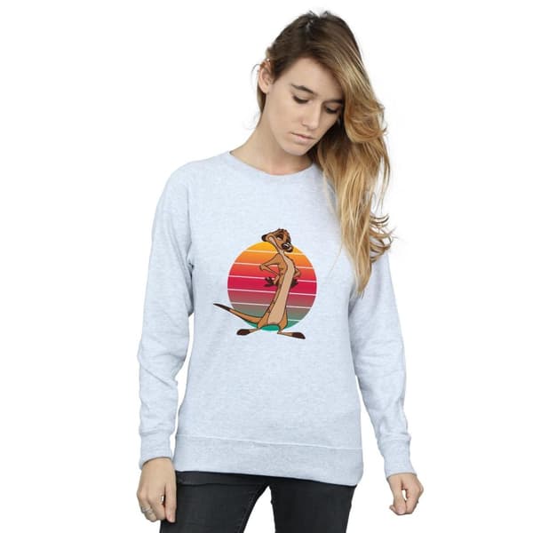 Disney Womens/Ladies The Lion King Timon Sunset Sweatshirt