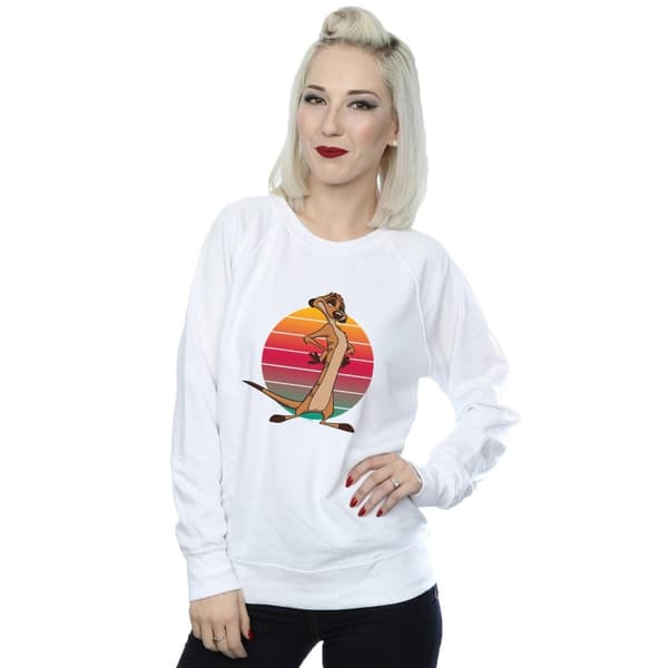 Disney Womens/Ladies The Lion King Timon Sunset Sweatshirt