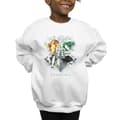 Miniatyrbillede 3 af 5: Harry Potter Girls Hogwarts Painted Crest Sweatshirt