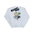Miniatyrbillede 1 af 5: Harry Potter Girls Hogwarts Painted Crest Sweatshirt
