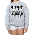 Miniatyrbild 3 av 5: Disney Musse Pigg - Sweatshirt med fyra huvuden