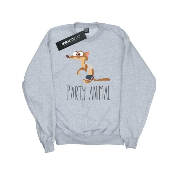 Disney Womens/Ladies Zootropolis Party Animal Sweatshirt
